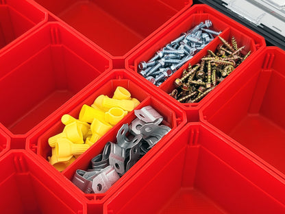 Craftsman XL Pro Organizer Compatible Small Nesting Bins - Red