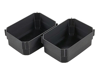 Craftsman VERSASTACK Organizer Compatible Small Nesting Bins - Black