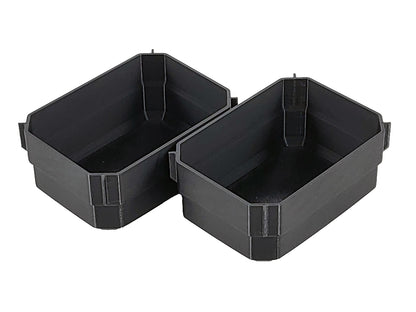 Craftsman TRADESTACK Organizer Compatible Small Nesting Bins - Black