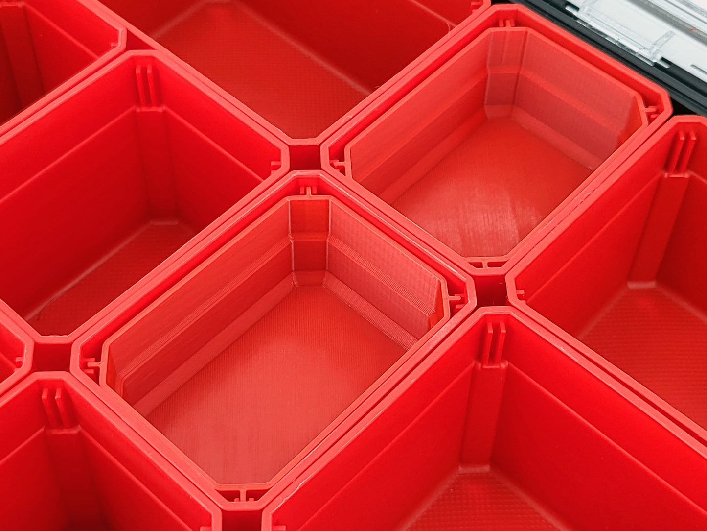 Craftsman XL Pro Organizer Compatible Small Nesting Bins - Red