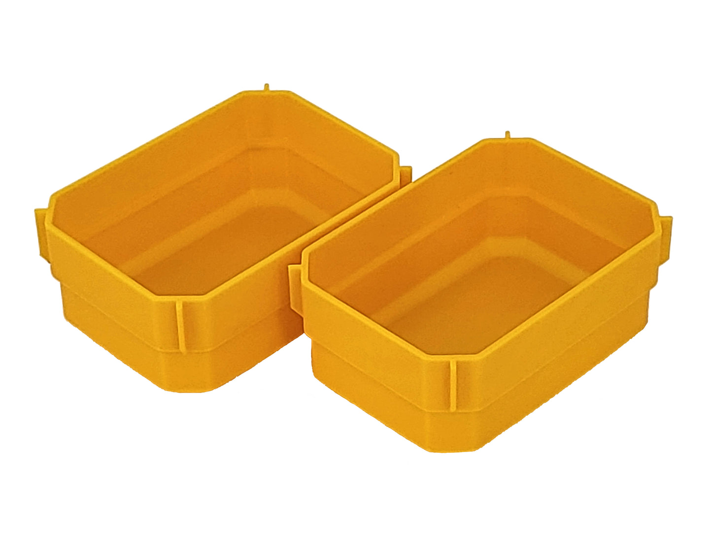 Dewalt TSTAK Single Deep Drawer Tool Organizer Box Compatible Small Cup Bins - Yellow