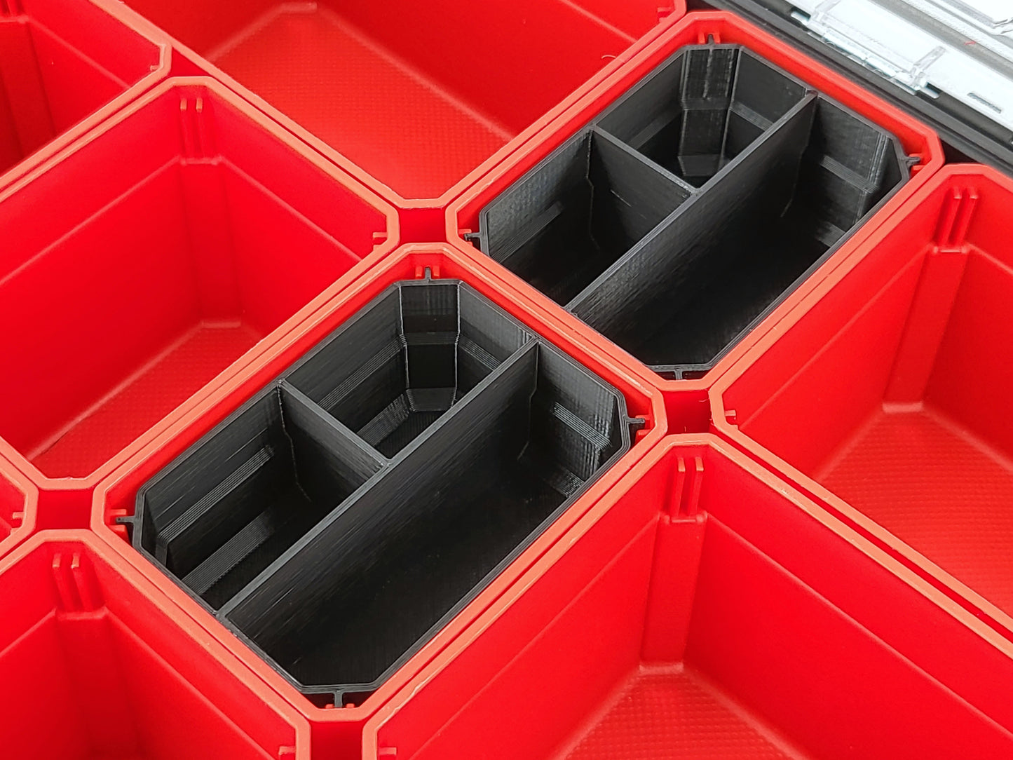 Craftsman XL Pro Organizer Compatible Small Nesting Bins - Black