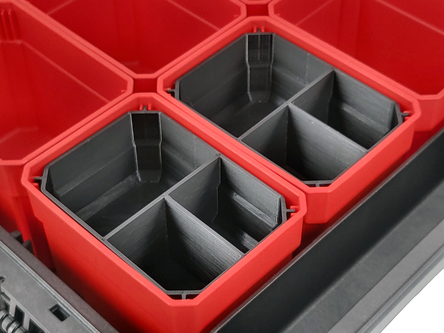 Craftsman TRADESTACK Organizer Compatible Small Nesting Bins - Black