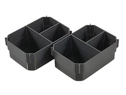 Craftsman VERSASTACK Organizer Compatible Small Nesting Bins - Black