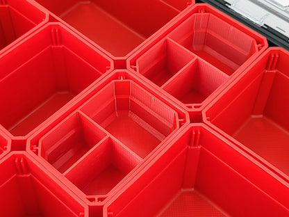 Craftsman XL Pro Organizer Compatible Small Nesting Bins - Red