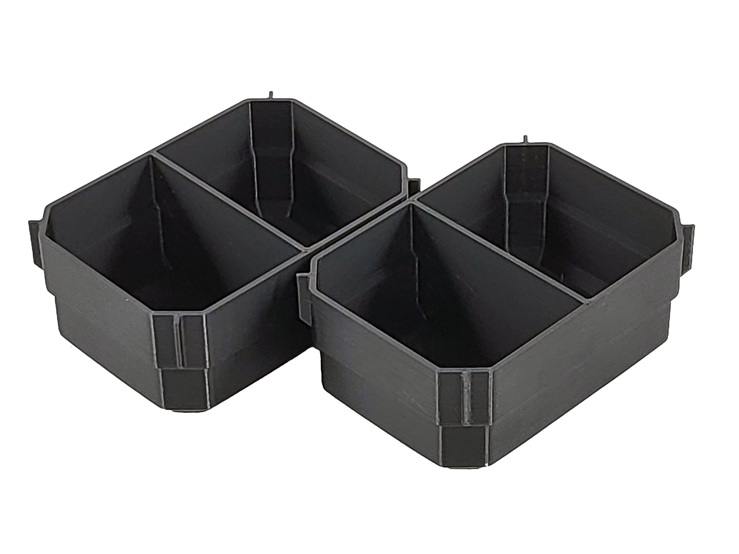 Craftsman VERSASTACK Organizer Compatible Small Nesting Bins - Black