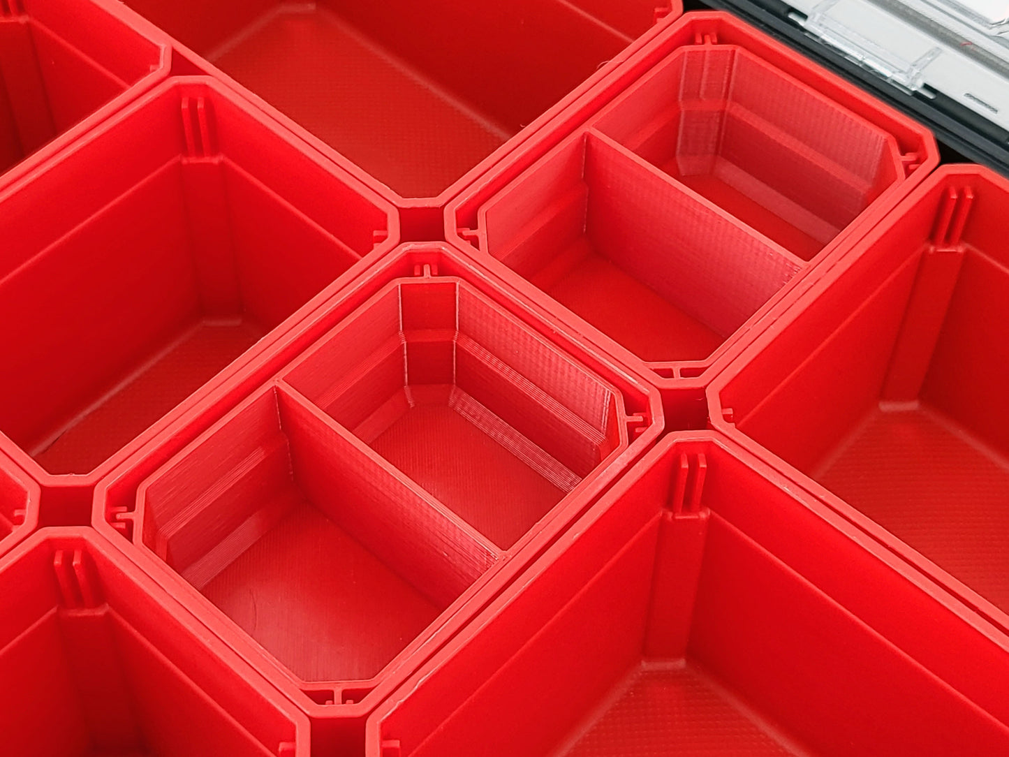 Craftsman XL Pro Organizer Compatible Small Nesting Bins - Red