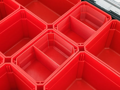 Craftsman XL Pro Organizer Compatible Small Nesting Bins - Red