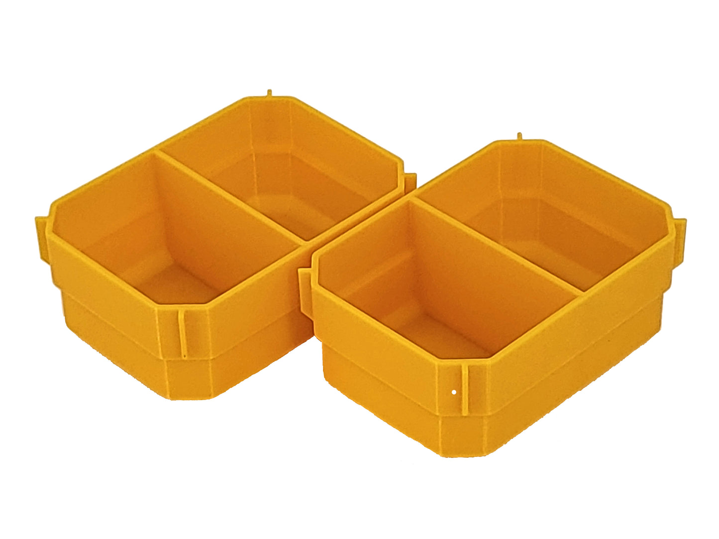 Dewalt TSTAK Single Deep Drawer Tool Organizer Box Compatible Small Cup Bins - Yellow