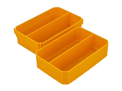 Dewalt Deep Pro Organizer Compatible Large Nesting Bin Set - Yellow