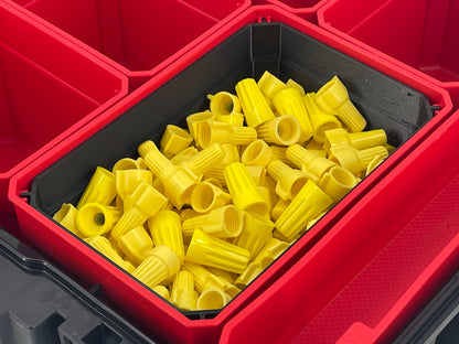 Craftsman Versastack Organizer Compatible Large Nesting Bin Set - Black