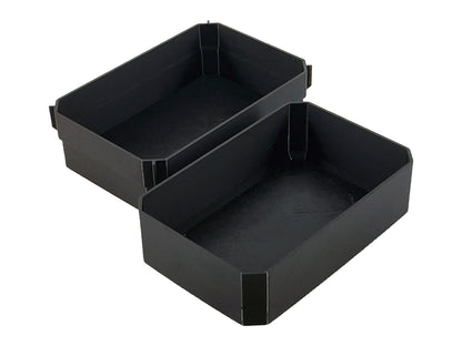 Craftsman Versastack Organizer Compatible Large Nesting Bin Set - Black