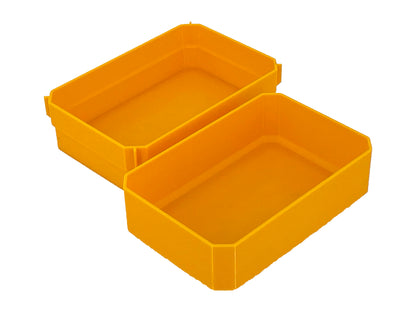 Dewalt Deep Pro Organizer Compatible Large Nesting Bin Set - Yellow