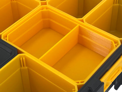 Dewalt Deep Pro Organizer Compatible Large Nesting Bin Set - Yellow