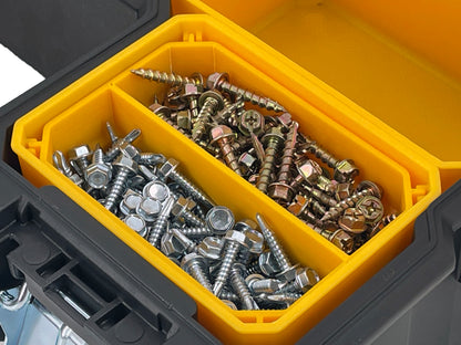 Dewalt Deep Pro Organizer Compatible Small Nesting Bin Set - Yellow