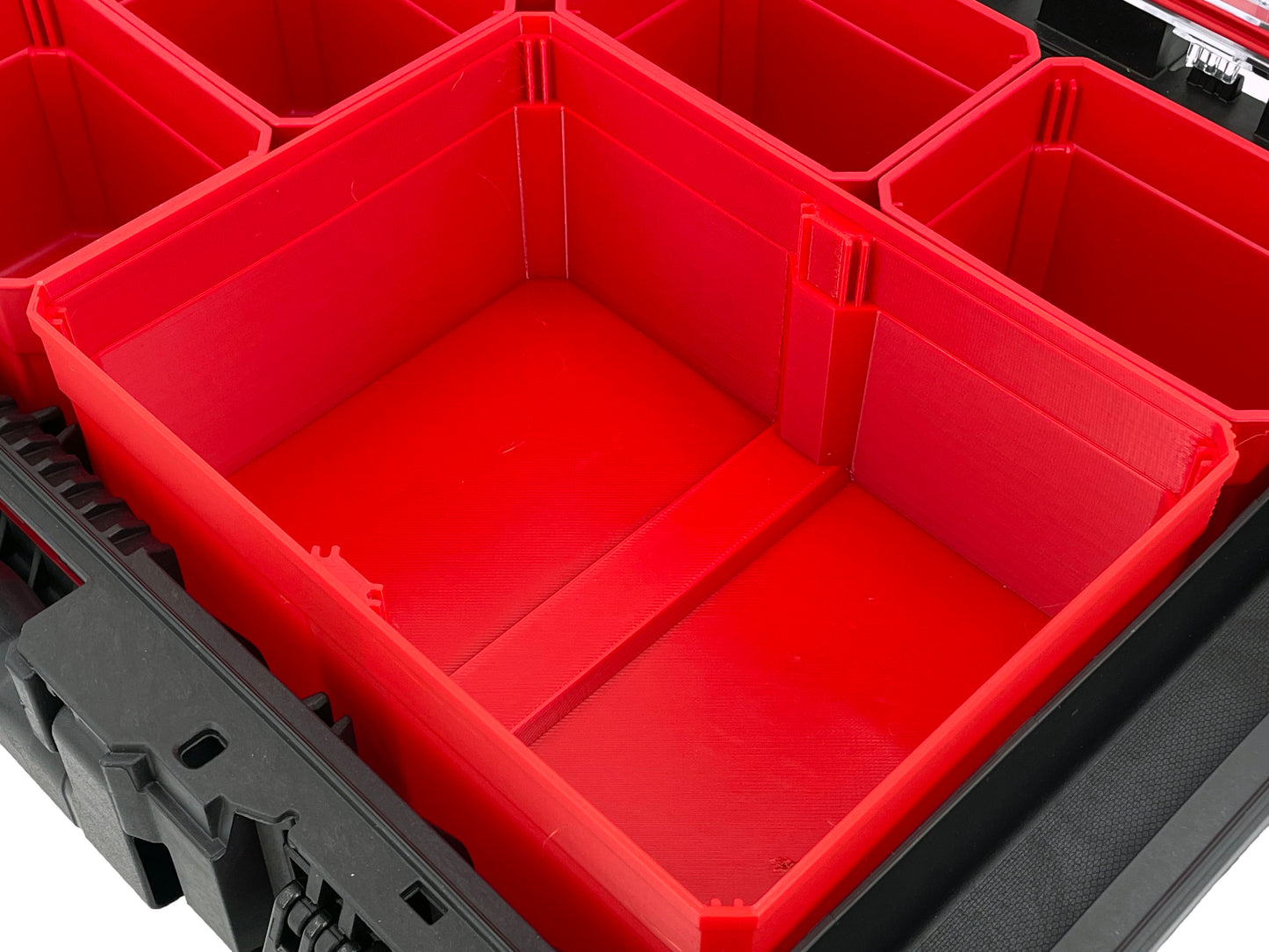 Craftsman TRADESTACK Organizer Compatible Extra Large Width Replacement Bin Cup - Red