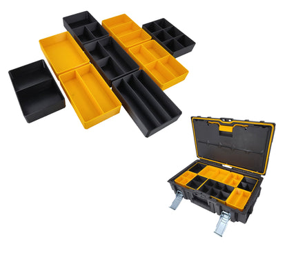 DeWalt ToughSystem DS150 Small Case Compatible Large Nesting Bin - Yellow