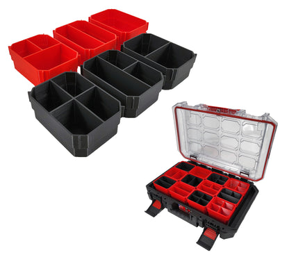 Craftsman TRADESTACK Organizer Compatible Small Nesting Bins - Black