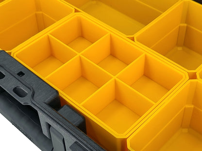 DeWalt ToughSystem DS150 Small Case Compatible Large Nesting Bin - Yellow