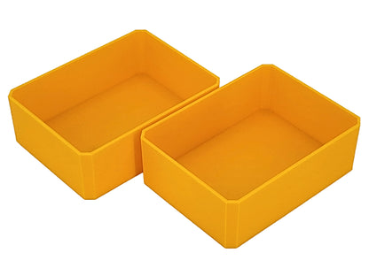 DeWalt ToughSystem DS150 Small Case Compatible Small Nesting Bins - Yellow