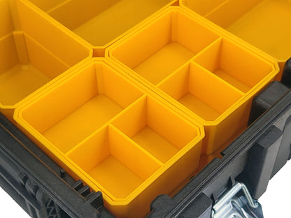 DeWalt ToughSystem DS150 Small Case Compatible Small Nesting Bins - Yellow