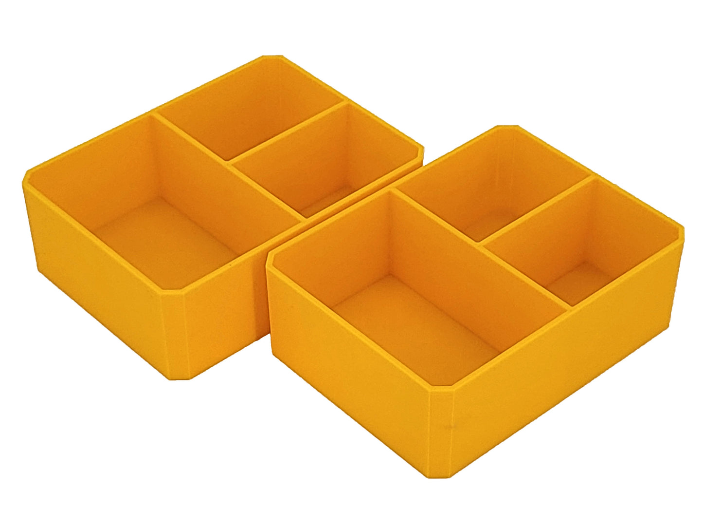 DeWalt ToughSystem DS150 Small Case Compatible Small Nesting Bins - Yellow