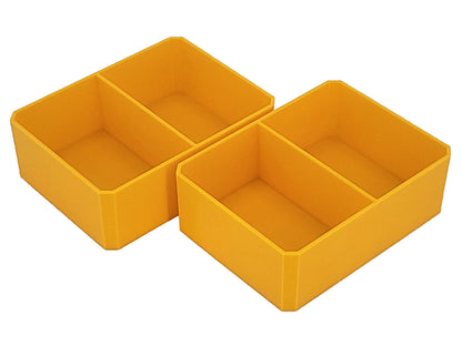 DeWalt ToughSystem DS150 Small Case Compatible Small Nesting Bins - Yellow