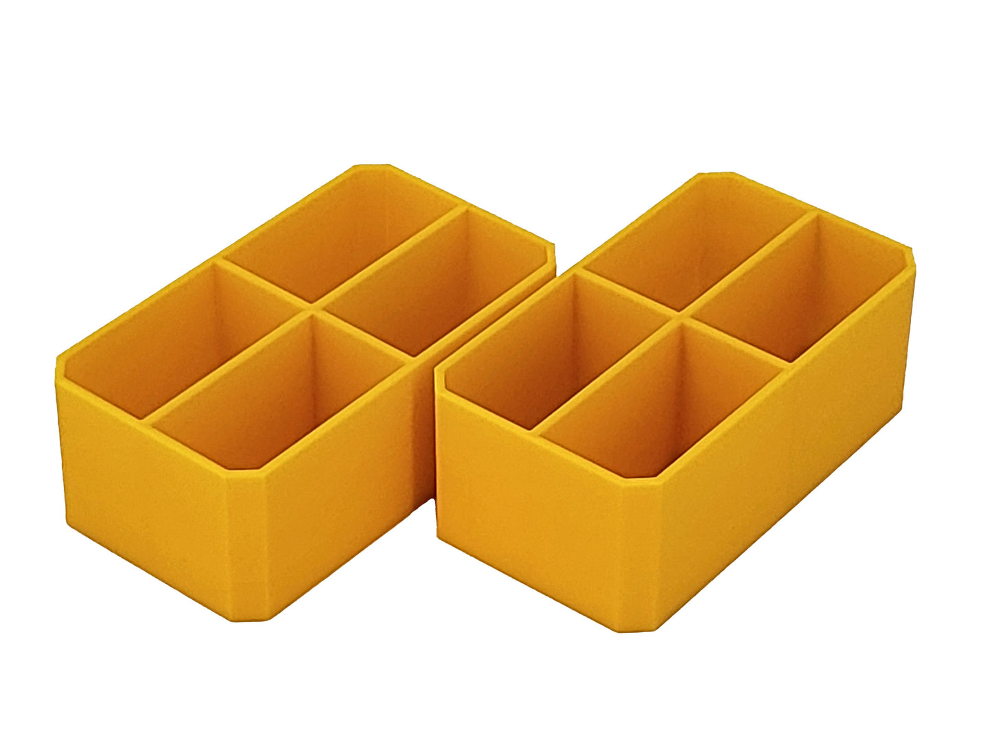 DeWalt ToughSystem 1.0 Organizer Compatible Small Nesting Bins - Yellow