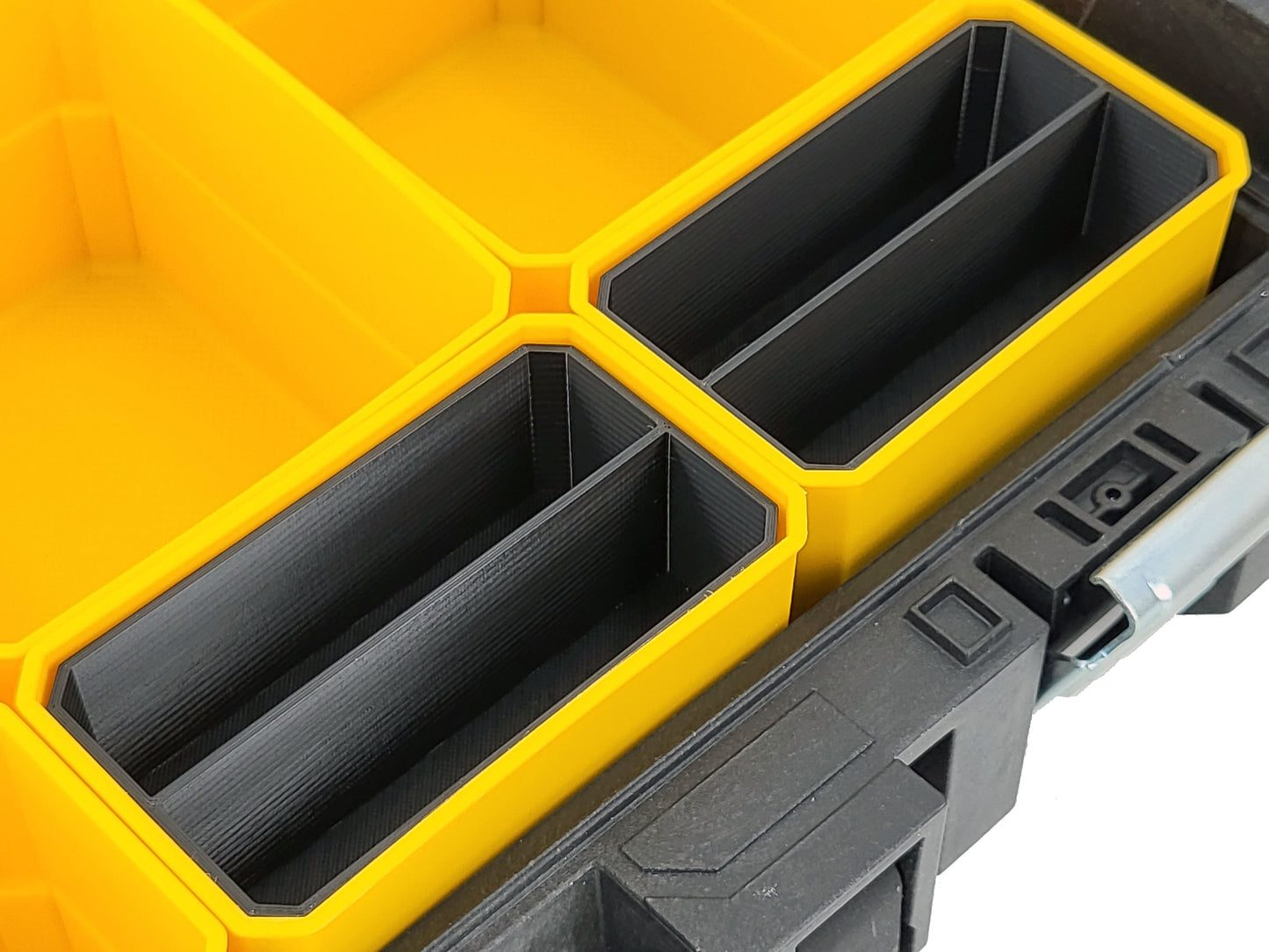 DeWalt ToughSystem 1.0 Organizer Compatible Small Nesting Bins - Black