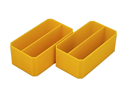 DeWalt ToughSystem 1.0 Organizer Compatible Small Nesting Bins - Yellow