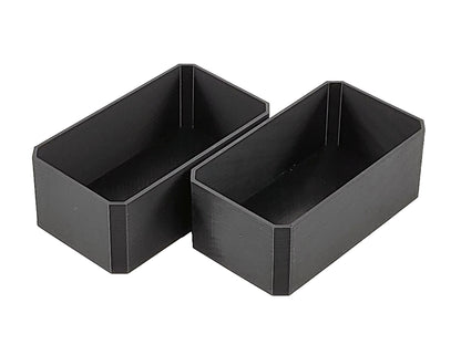 DeWalt ToughSystem 1.0 Organizer Compatible Small Nesting Bins - Black