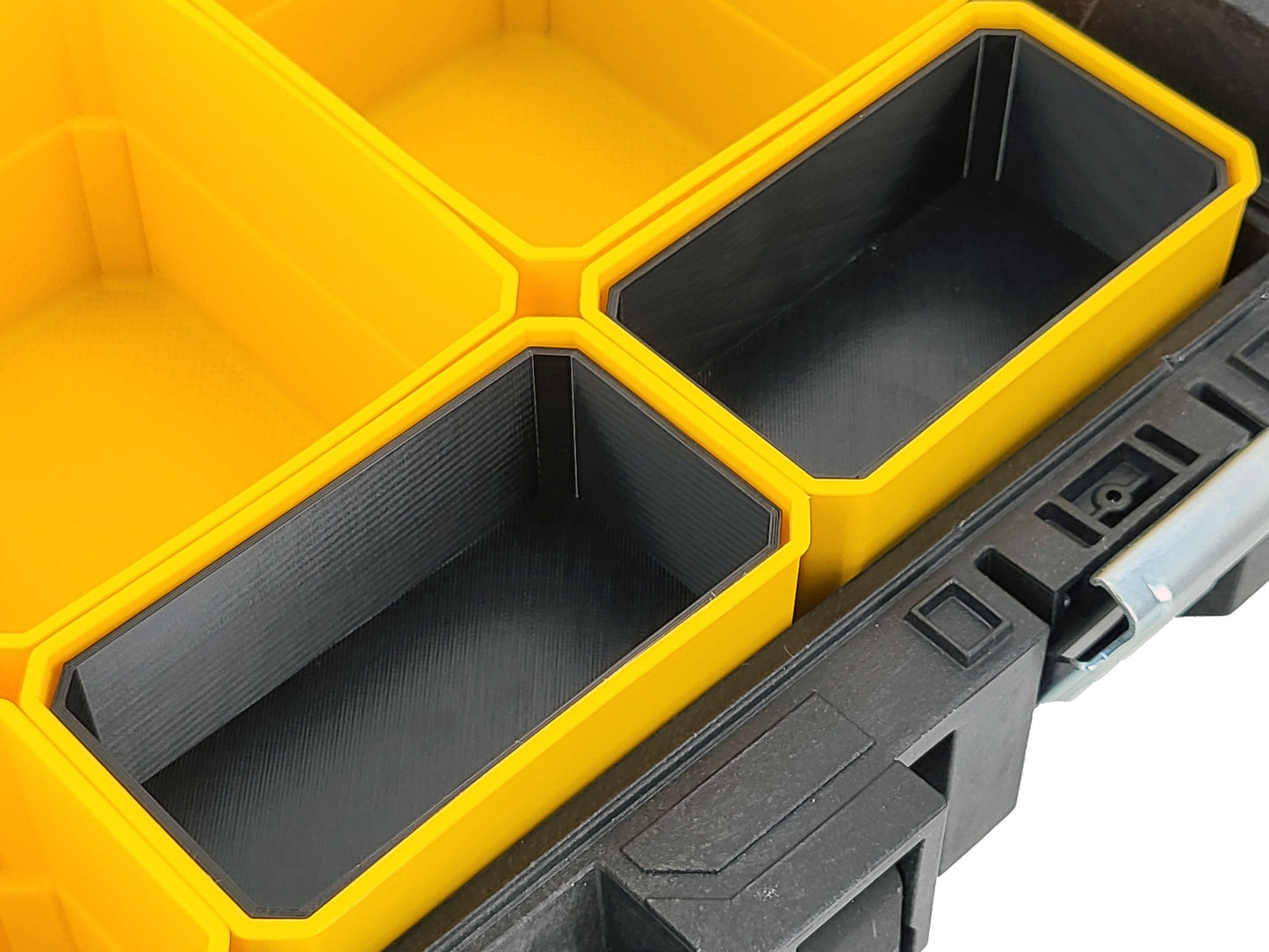 DeWalt ToughSystem 1.0 Organizer Compatible Small Nesting Bins - Black