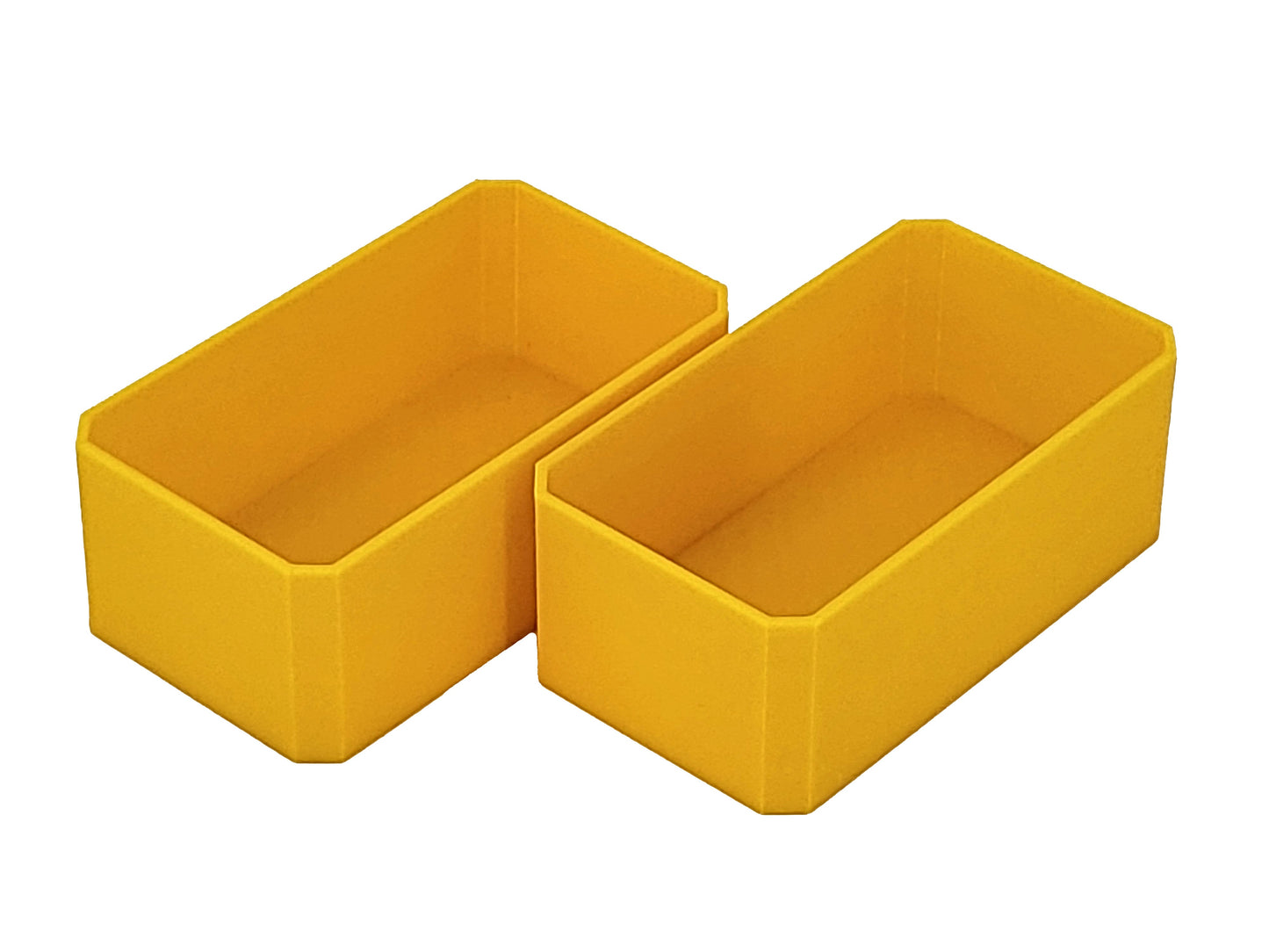 DeWalt ToughSystem 1.0 Organizer Compatible Small Nesting Bins - Yellow