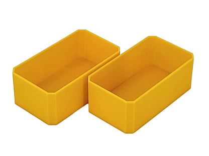 DeWalt ToughSystem 1.0 Organizer Compatible Small Nesting Bins - Yellow