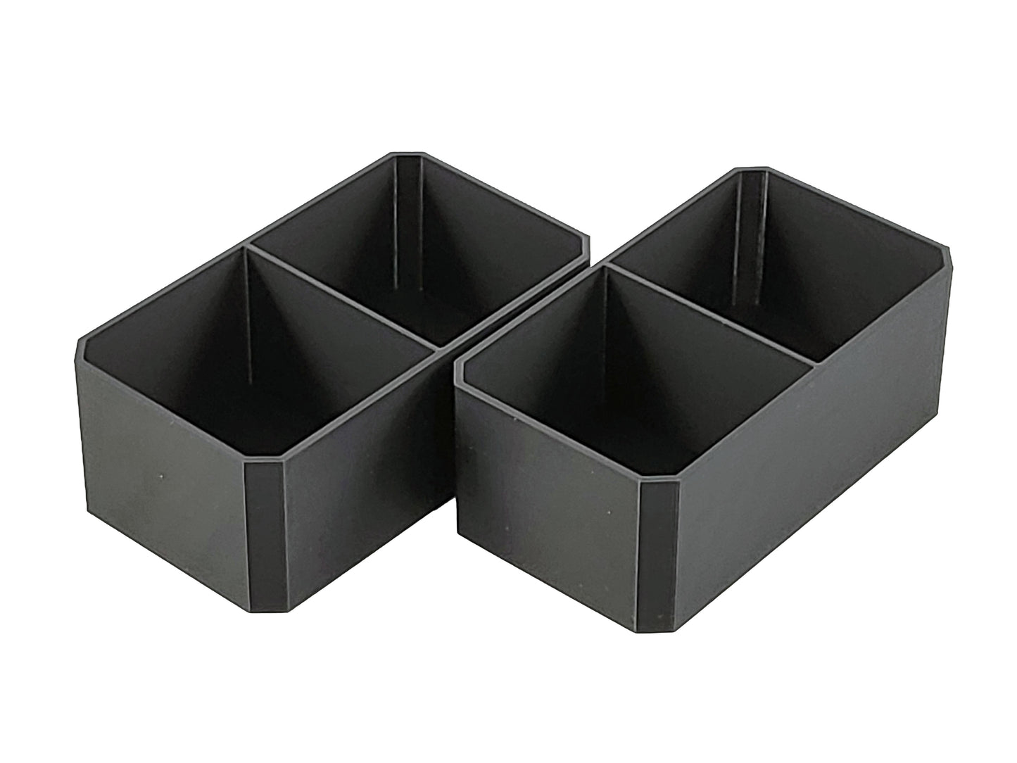 DeWalt ToughSystem 1.0 Organizer Compatible Small Nesting Bins - Black