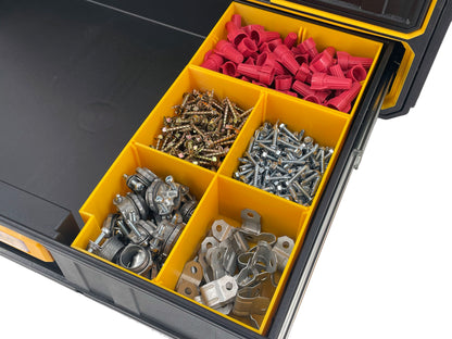 Dewalt ToughSystem 2.0 3-Drawer Tool Box Compatible Medium Nesting Bin Sets - Yellow