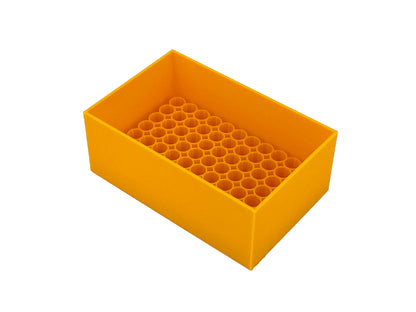 Dewalt ToughSystem 2.0 3 Drawer Tool Box Case Compatible Small AA AAA C D 9V Bin - Yellow