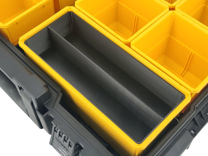 DeWalt ToughSystem 2.0 Full-Size Organizer Compatible Large Nesting Bin - Black