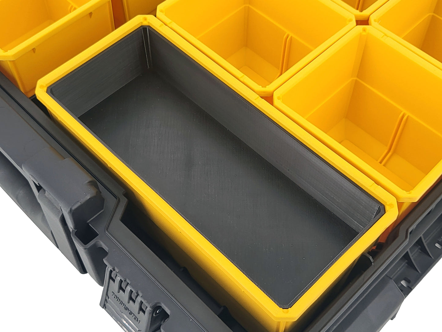 DeWalt ToughSystem 2.0 Full-Size Organizer Compatible Large Nesting Bin - Black