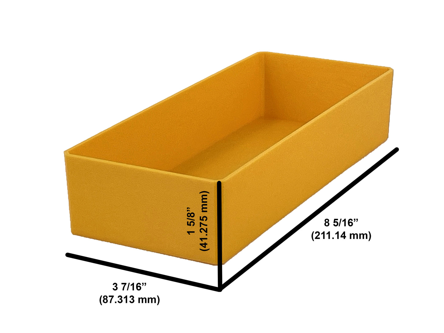 DeWalt ToughSystem 2.0 Full-Size Organizer Compatible Large Nesting Bin - Yellow