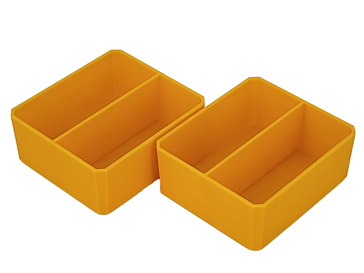 DeWalt ToughSystem 2.0 Full-Size Organizer Compatible Small Nesting Bins - Yellow