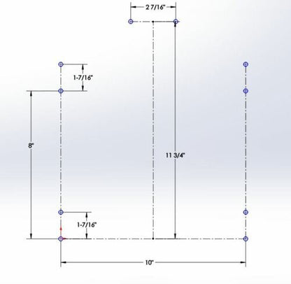 Milwaukee Packout Compatible Wall Mounts - Red