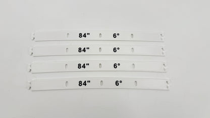 Customizable HO Railroad Flex Track Radius Guide