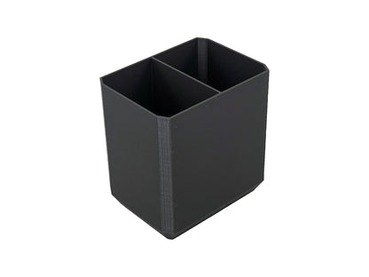 Klein Tools MODbox Two Drawer Toolbox Compatible Small Nesting Bin - Gray