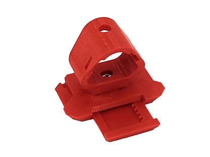 Milwaukee Packout Compatible M12 Battery Locking Mount Holder - Red