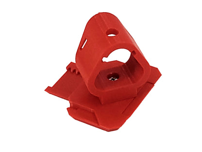 Milwaukee Packout Compatible M12 Battery Locking Mount Holder - Red