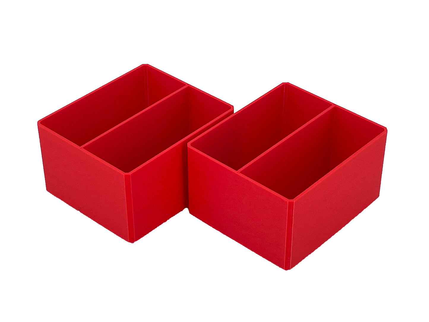 Milwaukee Packout Multi-Depth 3-Drawer (Upper) Tool Box Compatible Small Nesting Bins - Red