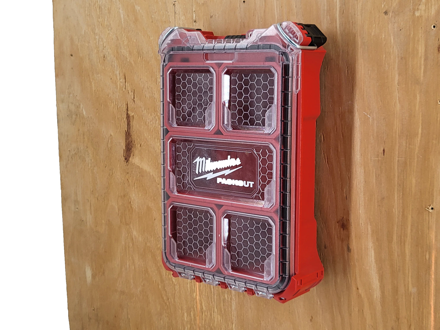 Milwaukee Packout Compatible Wall Mounts - Red