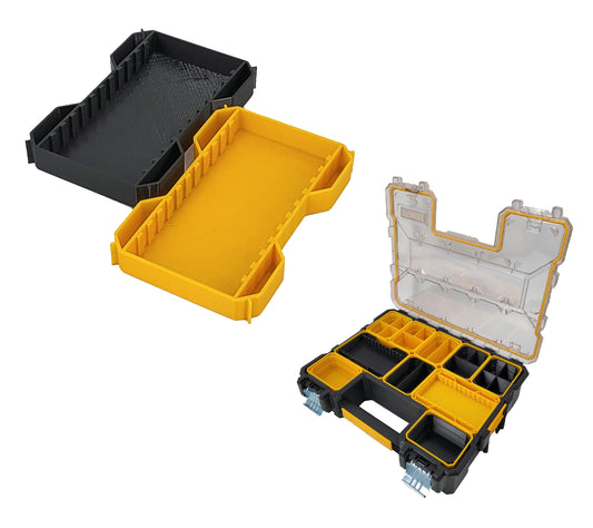 DeWalt Deep Pro Organizer Compatible Bit Holder Nesting Bin - Black