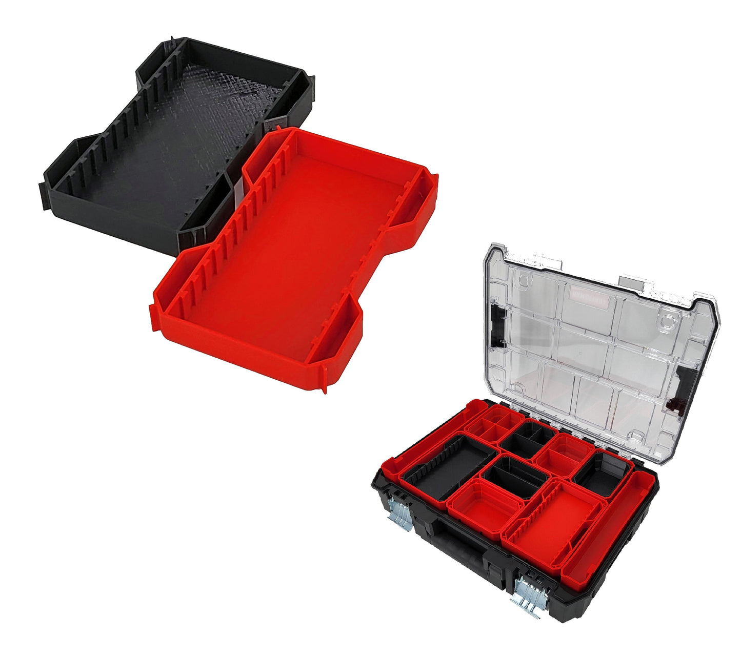 Craftsman VERSASTACK Organizer Compatible Bit Holder Bin - Red